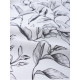 Скатерть «Доляна» Plant leaves, 146×180 см, 100% хлопок, рогожка 164 г/м²