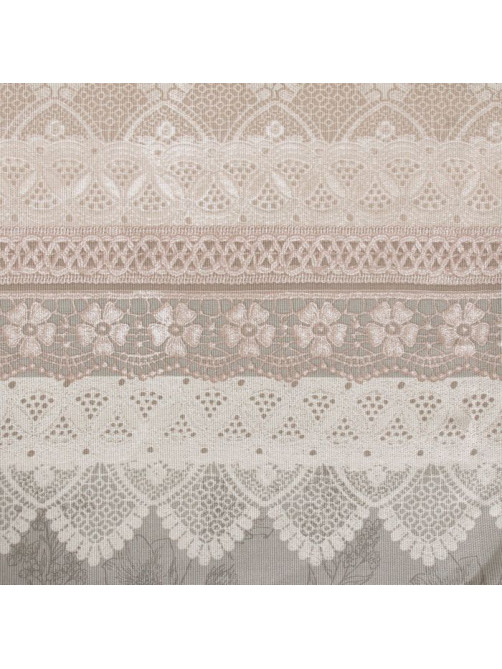 Скатерть «Доляна. Кружево», 180×146 см, 100% хлопок, рогожка, 164 г/м²
