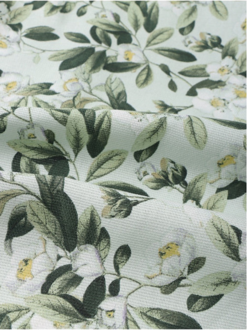 Скатерть «Доляна» Apple flowers, 146×220 см, 100% хлопок, рогожка 164 г/м²