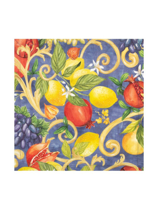 Скатерть «Этель» Southern fruits, 149×182±2 см с ГМВО, 100% хлопок, саржа 190 г/м²