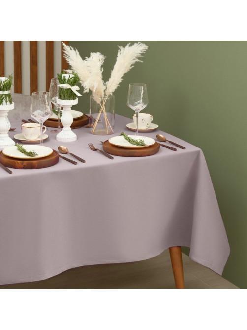 Скатерть «Этель» Kitchen, 150×220 см, 100% хлопок, саржа 220 г/м², сиреневая