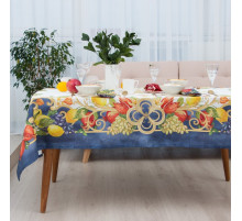 Скатерть «Этель» Southern fruits, 149×182±2 см с ГМВО, 100% хлопок, саржа 190 г/м²
