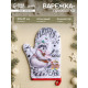 Варежка - прихватка новогодняя «Доляна» Happy new year, 20×27 см