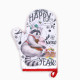 Варежка - прихватка новогодняя «Доляна» Happy new year, 20×27 см