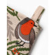 Варежка - прихватка «Доляна» Bullfinch, 20×27 см, 100% хлопок, ватин 250 г/м²