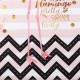 Фартук кухонный «Этель» Pink flamingo, 60×65 см, 100% хлопок, саржа 190 г/м²