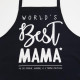 Фартук кухонный мужской «Этель» BEST МАМА, 70×60 см, 100% хлопок, саржа 190 г/м²