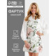 Фартук кухонный «Этель. Пионы», 60×70 см, 100% хлопок, саржа 190 г/м²