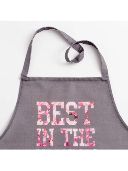Фартук кухонный «Этель» Best in the kitchen, 60×70 см, 100% хлопок, репс 210 г/м²
