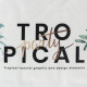 Фартук кухонный «Этель» Tropical, 60×80 см