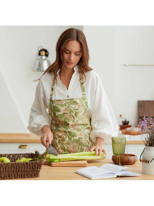 Фартук кухонный «Этель» Spring garden, 60×70 см, 100% хлопок, саржа 190 г/м²