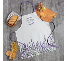 Фартук кухонный «Этель» Lavender, 60×70 см, 100% хлопок, саржа 190 г/м²
