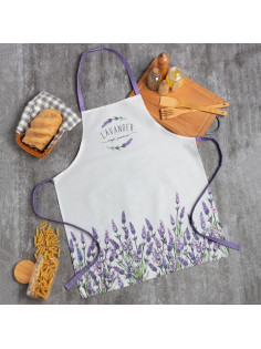 Фартук кухонный «Этель» Lavender, 60×70 см, 100% хлопок, саржа 190 г/м²