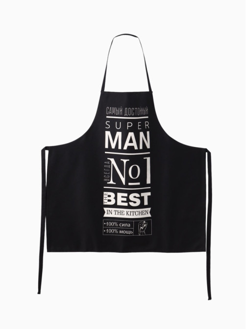 Фартук кухонный «Этель» Super Man, 73×71 см, 100% хлопок, саржа 190 г/м²