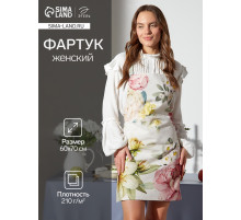 Фартук кухонный «Этель» Tenderness, 60×70 см, 100% хлопок, репс 210 г/м²
