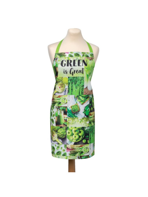 Фартук кухонный «Этель» GREEN, 70×60 см, 100% хлопок, саржа 190 г/м²