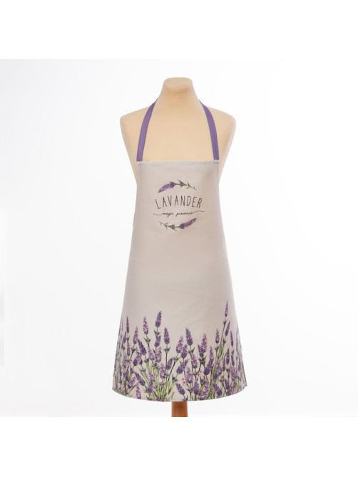 Фартук кухонный «Этель» Lavender, 60×70 см, 100% хлопок, саржа 190 г/м²