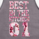 Фартук кухонный «Этель» Best in the kitchen, 60×70 см, 100% хлопок, репс 210 г/м²