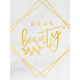 Фартук кухонный «Этель» Beauty, 60×70 см, 100% хлопок, саржа 190 г/м²