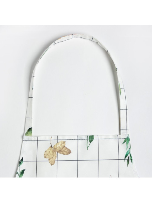 Фартук кухонный «Этель» Flora, 60×70 см, 100% хлопок, саржа 190 г/м²