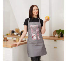 Фартук кухонный «Этель» Best in the kitchen, 60×70 см, 100% хлопок, репс 210 г/м²