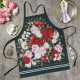 Фартук кухонный «Этель» Flowers, 60×70 см, 100% хлопок, саржа 190 г/м²