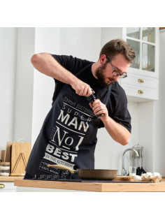 Фартук кухонный «Этель» Super Man, 73×71 см, 100% хлопок, саржа 190 г/м²