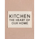 Фартук кухонный «Этель» Kitchen, 60×70 см, 100% хлопок, саржа 220 г/м², бежевый