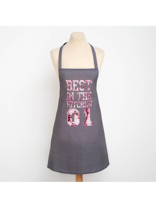Фартук кухонный «Этель» Best in the kitchen, 60×70 см, 100% хлопок, репс 210 г/м²