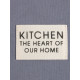 Фартук кухонный «Этель» Kitchen, 60×70 см, 100% хлопок, саржа 220 г/м², синий
