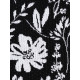 Салфетка на стол «Этель» Flowers black, 30×45 см, 370 г/м², чёрная