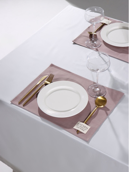 Набор салфеток сервировочных «Этель» Kitchen lilac, 2 шт., 30×40 см, сиреневый