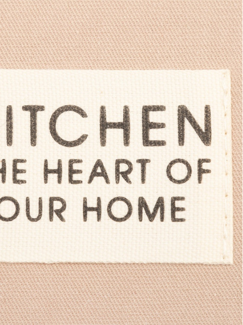 Набор салфеток «Этель» Kitchen, 30×40 см - 2 шт., 100% хлопок, саржа 220 г/м², бежевый