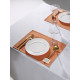 Набор салфеток «Этель» Kitchen, 30×40 см - 2 шт., 100% хлопок, саржа 220 г/м², оранжевый