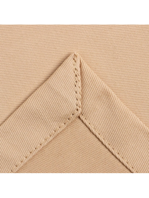 Набор салфеток с декоративными кольцами «Этель» Beige pleasure, 40×40 см - 2 шт., 100% хлопок, саржа 190 г/м²