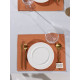 Набор салфеток «Этель» Kitchen, 30×40 см - 2 шт., 100% хлопок, саржа 220 г/м², оранжевый
