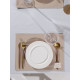 Набор салфеток «Этель» Kitchen, 30×40 см - 2 шт., 100% хлопок, саржа 220 г/м², бежевый