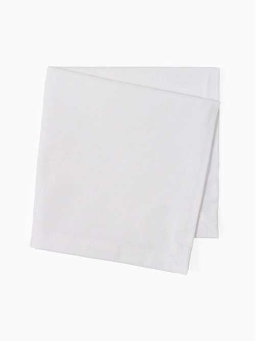 Набор салфеток с декоративными кольцами «Этель» White pleasure, 40×40 см - 4 шт., 100% хлопок, саржа 190 г/м²