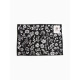 Салфетка на стол «Этель» Flowers black, 30×45 см, 370 г/м², чёрная