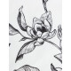 Шторы для кухни «Доляна» Plant leaves, 146×180 см - 2 шт., подхваты - 2 шт., 100% хлопок, 164 г/м²