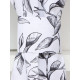 Шторы для кухни «Доляна» Plant leaves, 146×180 см - 2 шт., подхваты - 2 шт., 100% хлопок, 164 г/м²
