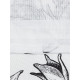 Шторы для кухни «Доляна» Plant leaves, 146×180 см - 2 шт., подхваты - 2 шт., 100% хлопок, 164 г/м²
