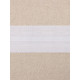Шторы для кухни «Этель» ECO, 130(±6)×180 см - 2 шт., подхваты - 2 шт., молочные