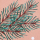 Комплект штор для кухни с подхватами «Этель» Fir branches, 2 шт., бежевые, 145×180 см