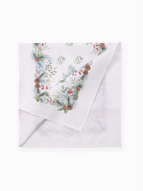 Дорожка новогодняя на стол «Этель» Christmas bells, 40×147±5 см, 100% хлопок, саржа 190 г/м²