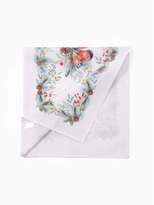 Дорожка новогодняя на стол «Этель» Christmas bells, 30×70±5 см, 100% хлопок, саржа 190 г/м²