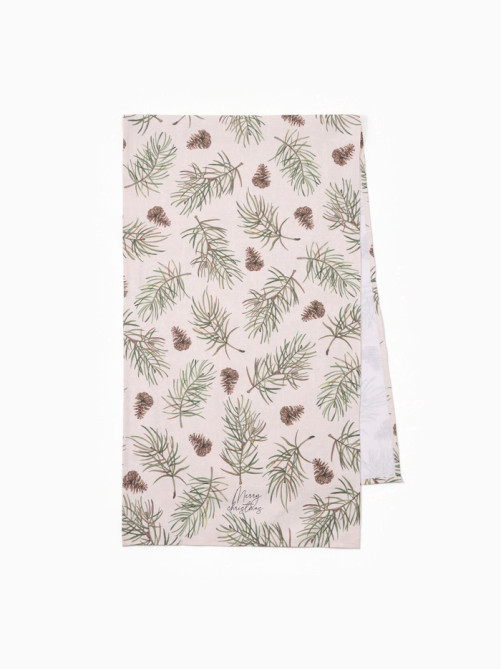 Дорожка новогодняя на стол «Этель» Christmas tree, 40×147 см, 100% хлопок, саржа 190 г/м²