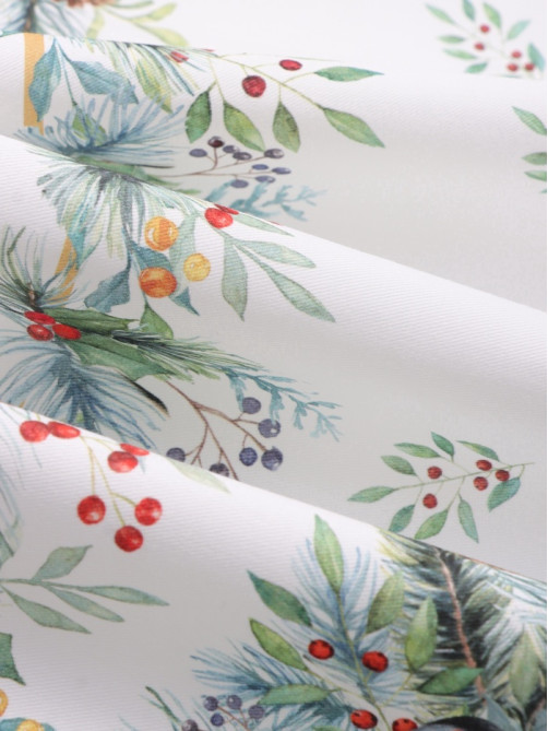 Дорожка новогодняя на стол «Этель» Christmas bells, 40×147±5 см, 100% хлопок, саржа 190 г/м²