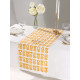 Дорожка на стол «Этель» Yellow garden 40×149 см, 100% хлопок, саржа 190 г/м², белая/жёлтая