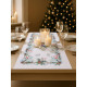 Дорожка новогодняя на стол «Этель» Christmas bells, 30×70±5 см, 100% хлопок, саржа 190 г/м²